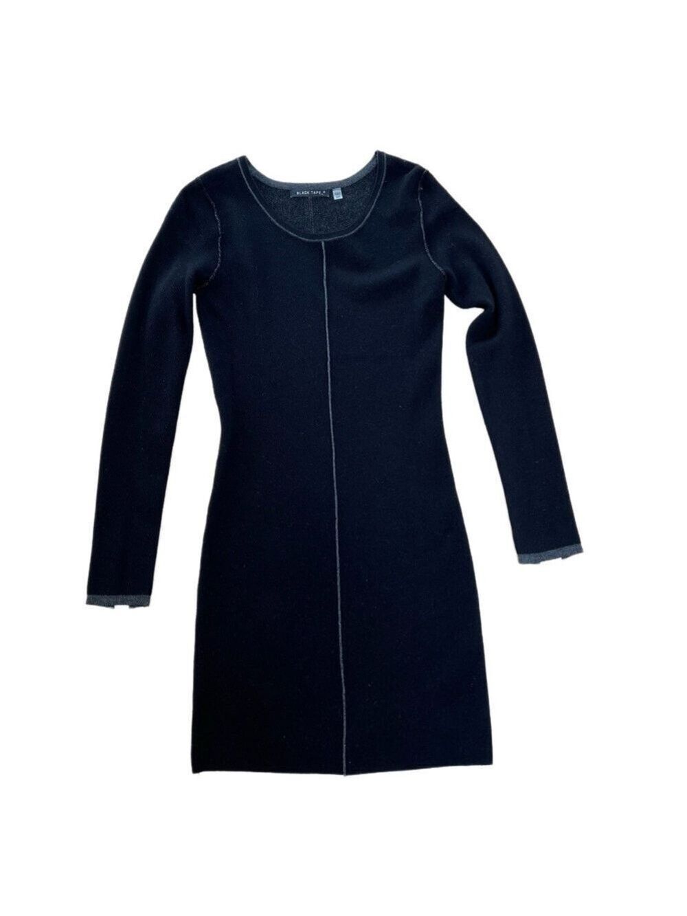 Black Tape Black Knit Dress - Size Small